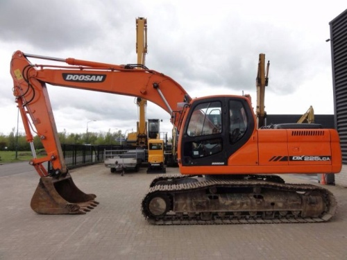 Аренда гусеничного экскаватора Doosan DX225LC